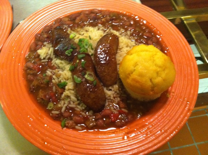 Delicious and filling red beans and rice - cajun style