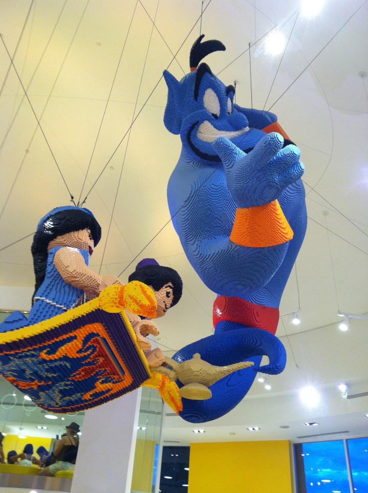 LEGO Genie from the Imagination Center in Anaheim