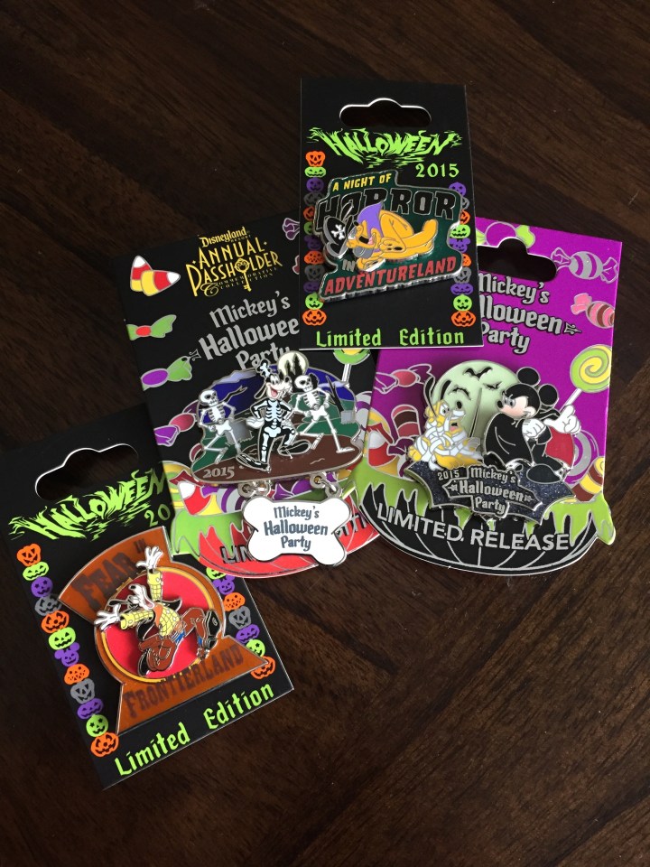 Selection of great pins from the 2015 Halloween Party