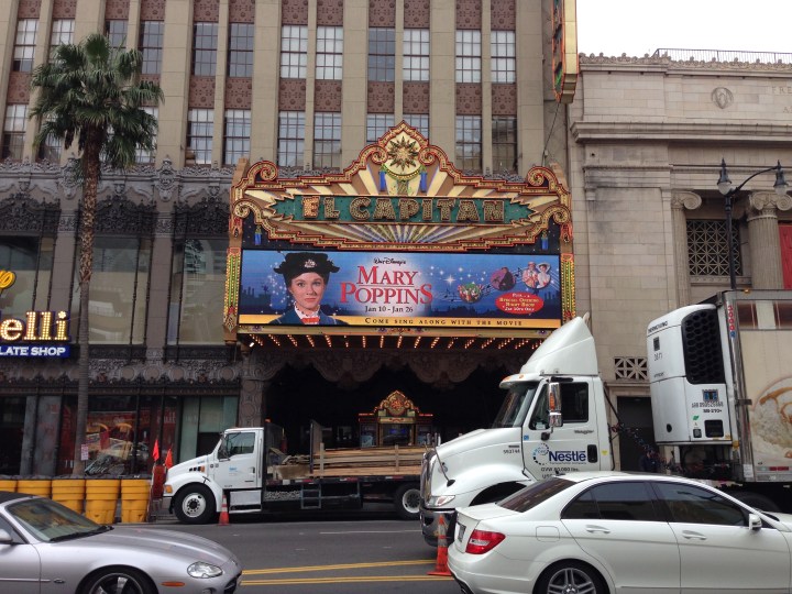 Mary Poppins Sing-A-Long at the El Capitan in Hollywood