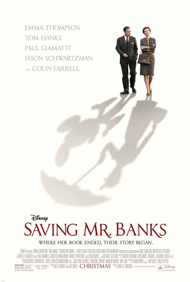 Love this poster for the movie - Saving Mr. Banks