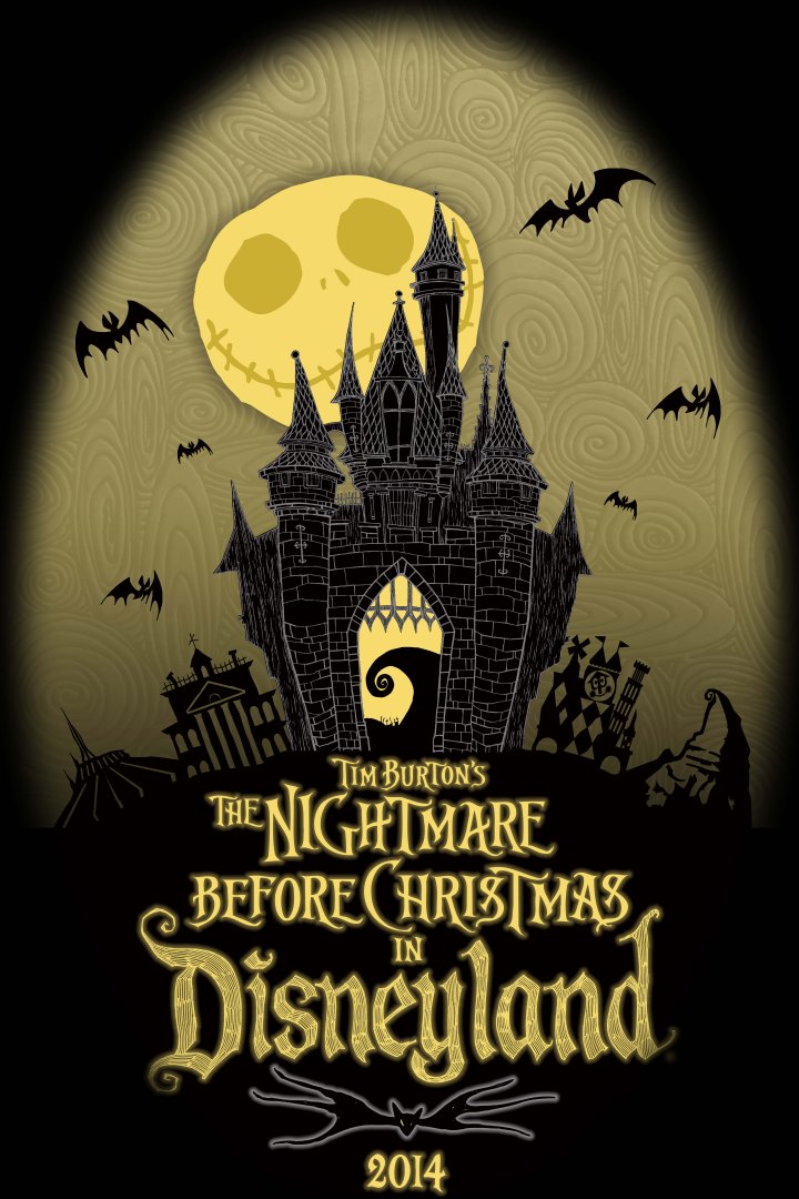 Promo image for The Nightmare Before Christmas at Disneyland