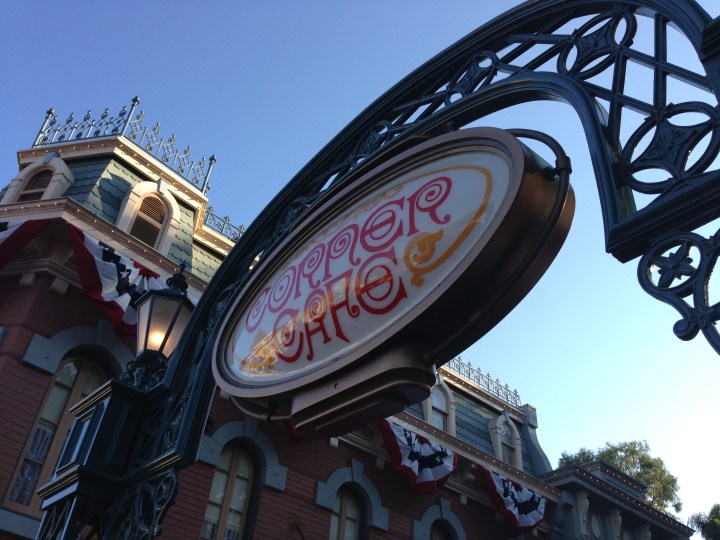 The aptly named Corner Cafe