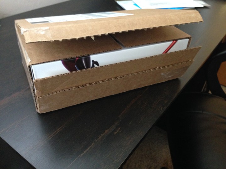 A package arrives at your home...