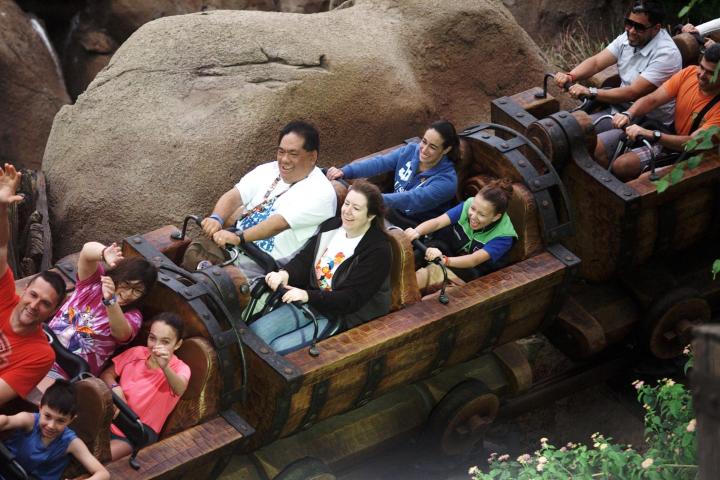 Riding on board the Seven Dwarves Mine Train is definitely worth using your FastPass+ selection