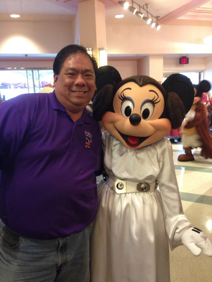 Princess Leia Minnie and me