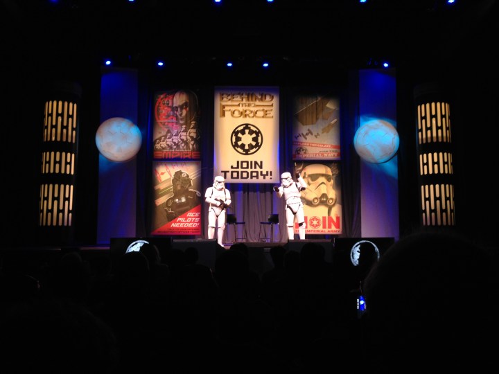 During Star Wars Weekends, shows like this one ran out of FastPass+ tickets very fast