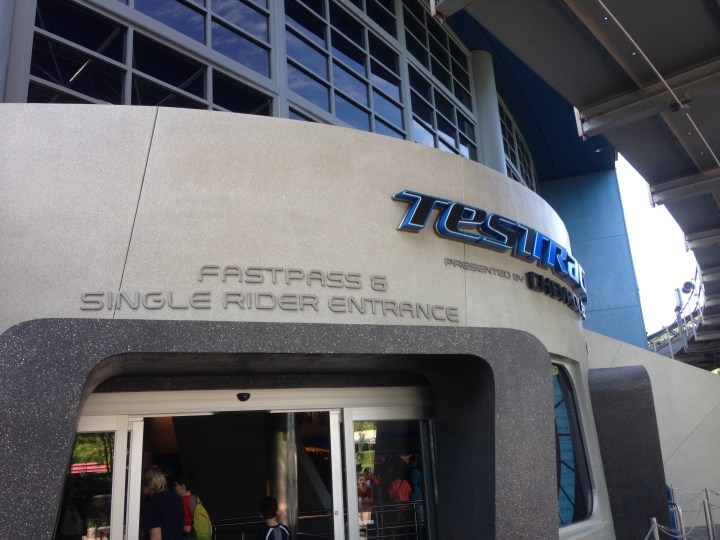 Test Track is one of the most sought after tickets - maybe second to Toy Story Mania