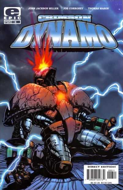 Crimson Dynamo cover from John's early work