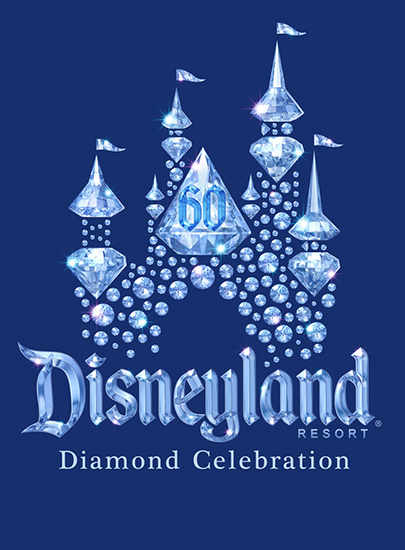 Disneyland's official 60th anniversary logo