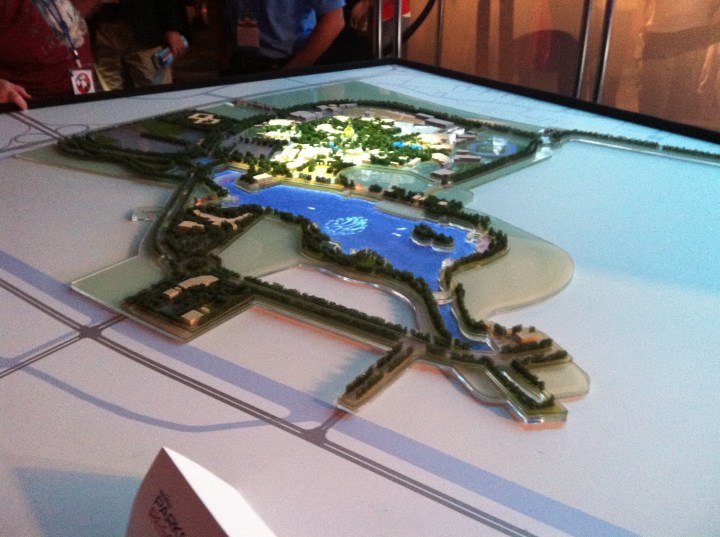 Model of the Shanghai Disney Resort revealed at D23 Expo 2011