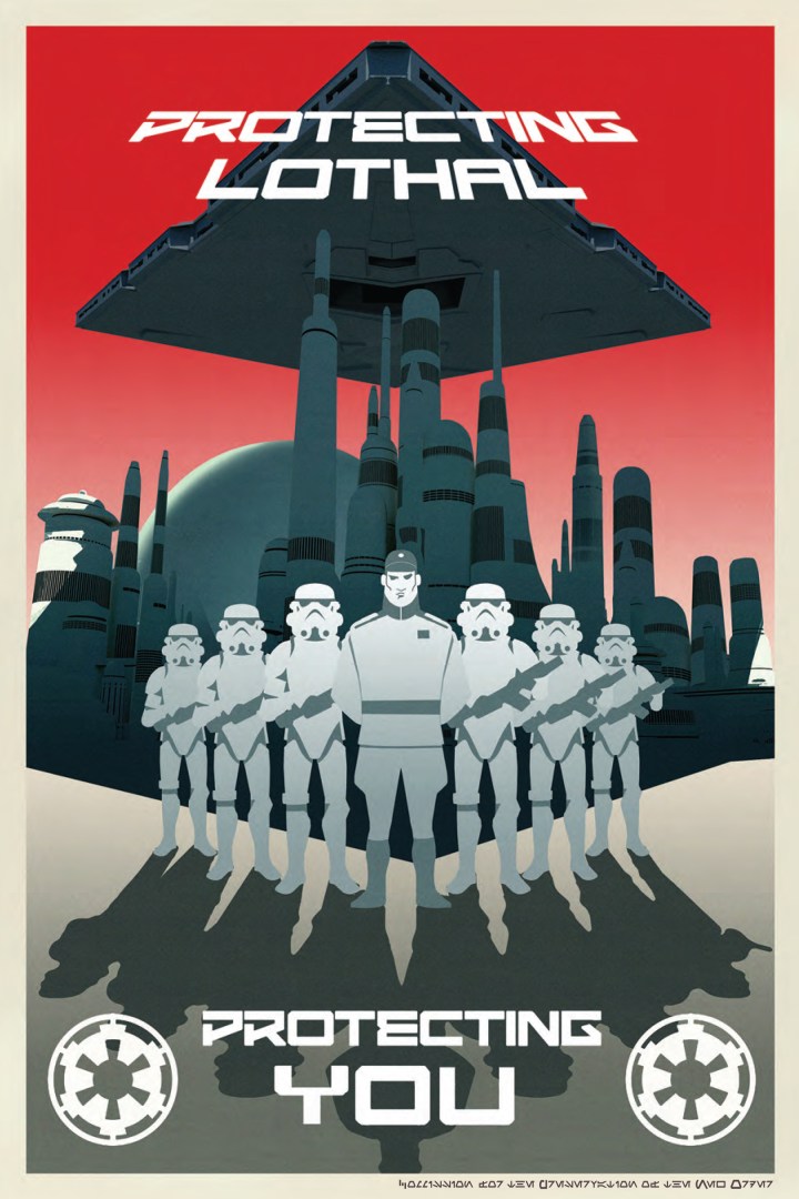 Propaganda art for the Empire