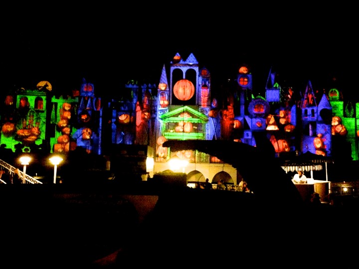 Even It's A Small World was decked out in Halloween themes