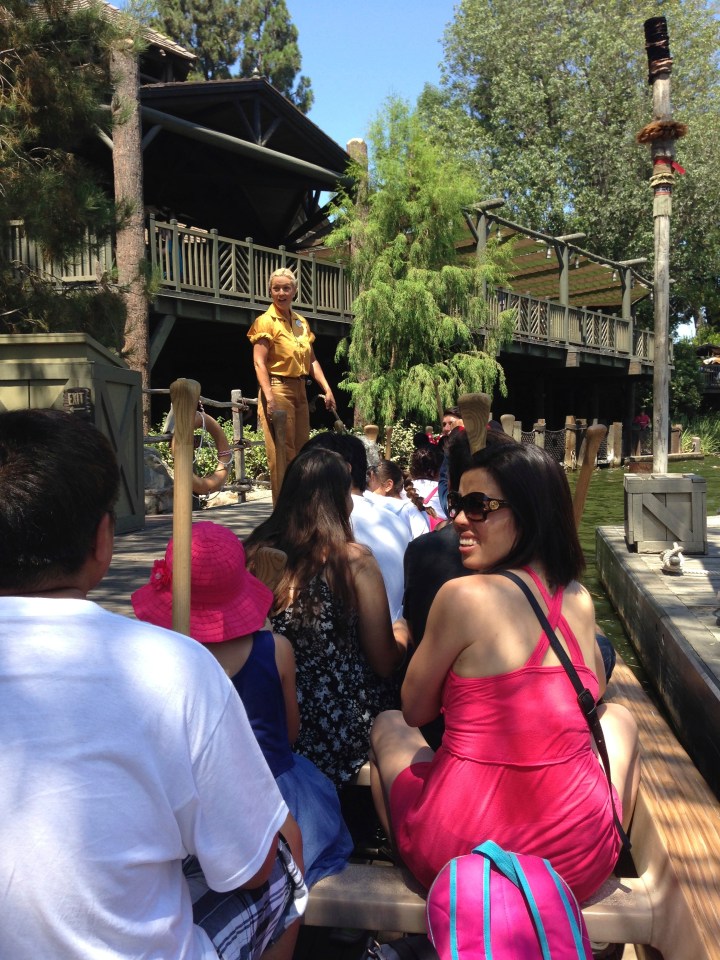 Getting ready to launch from the dock