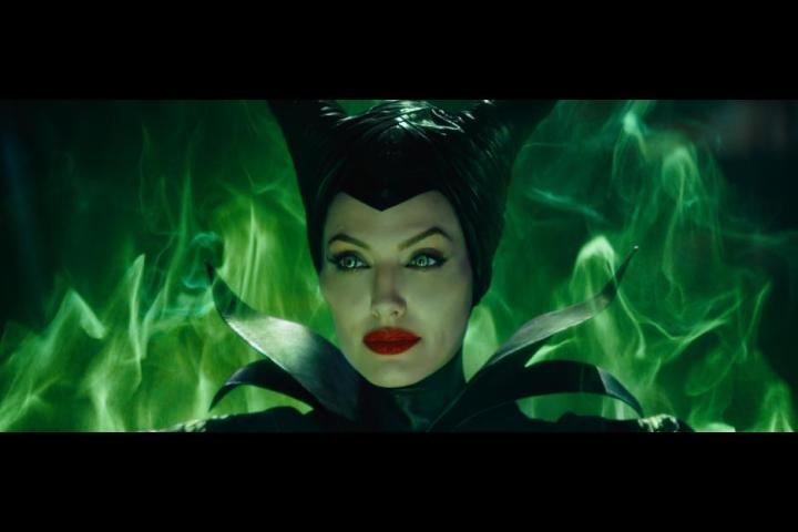 Maleficent as played by Angelina Jolie