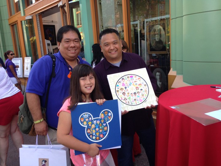 Getting to meet Jerrod and having him sign our pieces