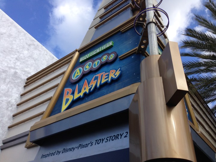 Buzz Lightyear's Astro Blasters - great ride but well themed?