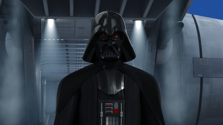 The one and only Darth Vader makes appearances in both the first and last episodes of Season 1