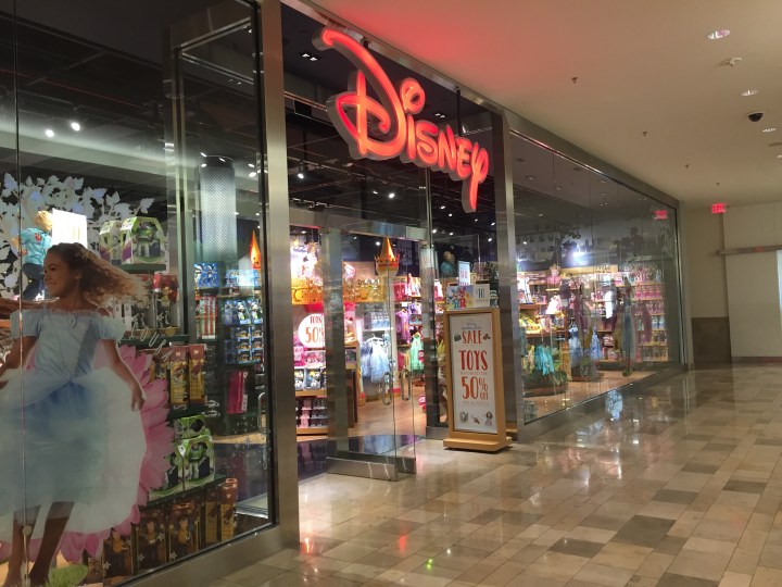 The Disney Store in Vegas - almost no Vegas exclusive merchandise left...