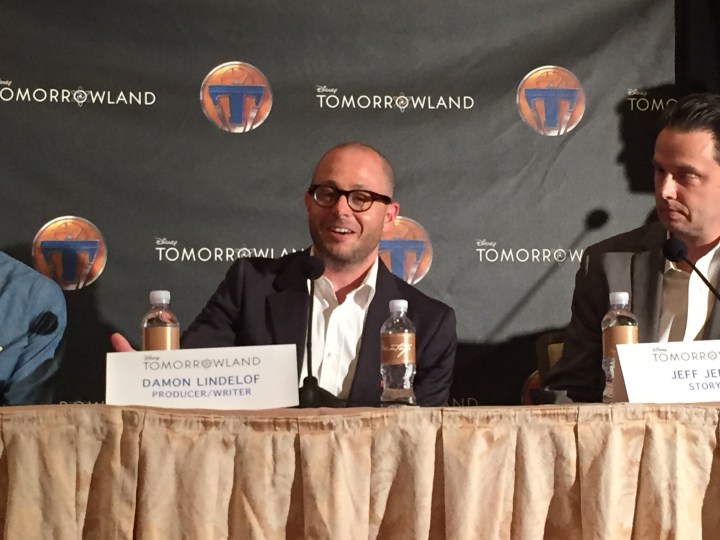 Damon Lindelof sharing with everyone