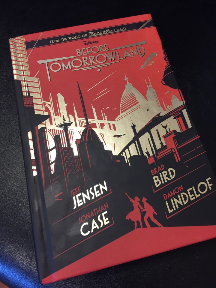 The book Before Tomorrowland with its beautiful cover