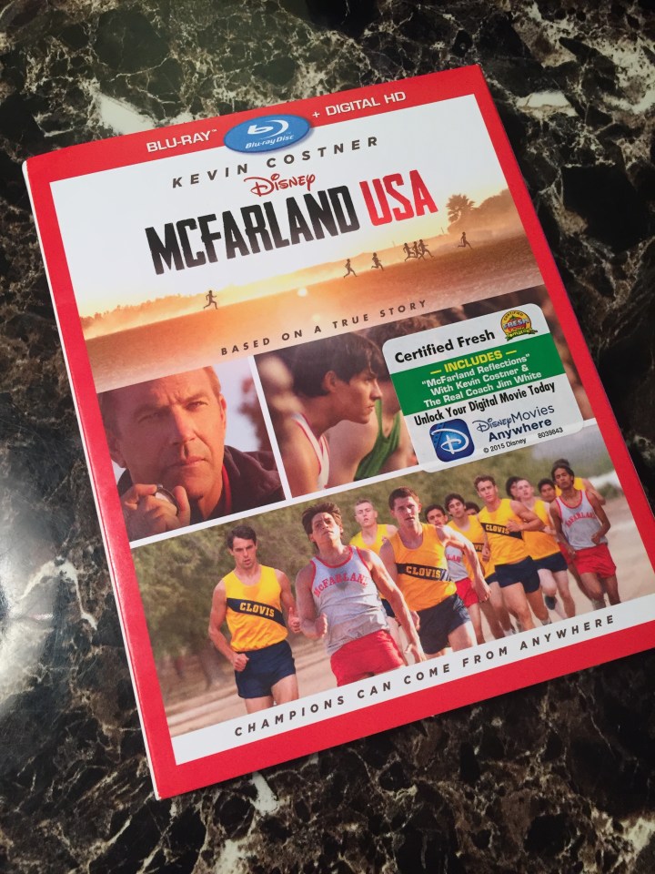 McFarland USA on BluRay