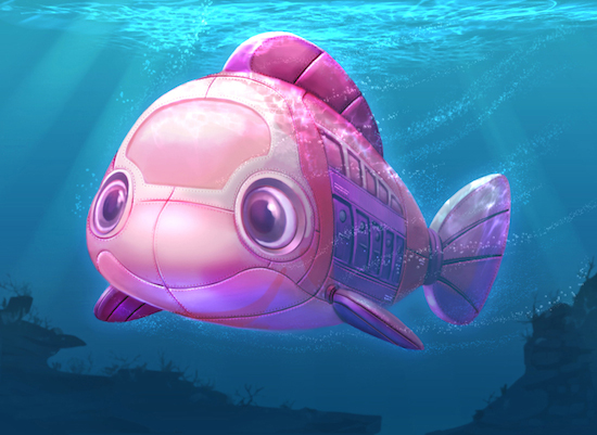 Concept art for the new Nemo based ride at Tokyo Disney Sea