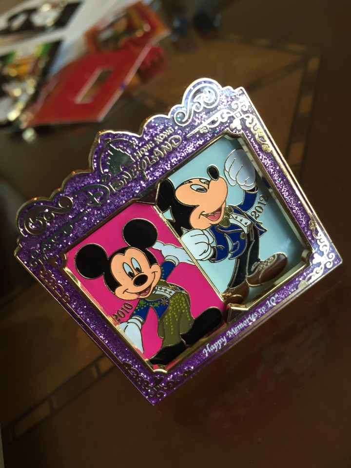 This incredible 10th anniversary HKDL LE 600 pin was readily available