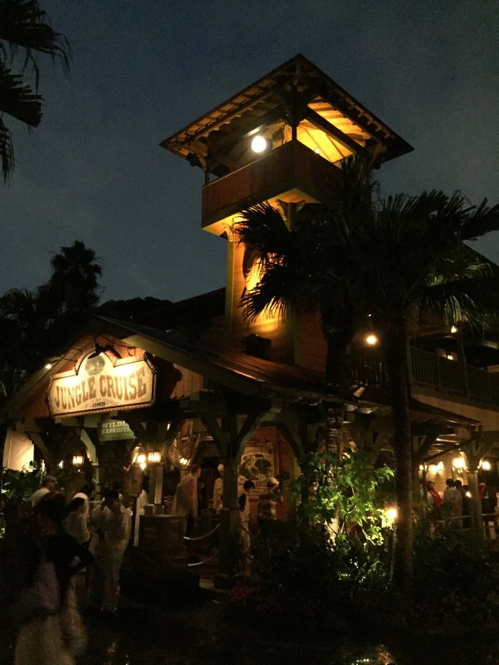 The Jungle Cruise: Wildlife Expeditions takes on a different character at night