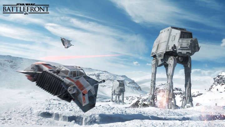 Star Wars Battlefront featured at the Disney Interactive pavilion along with Infinity 3.0 and other great games