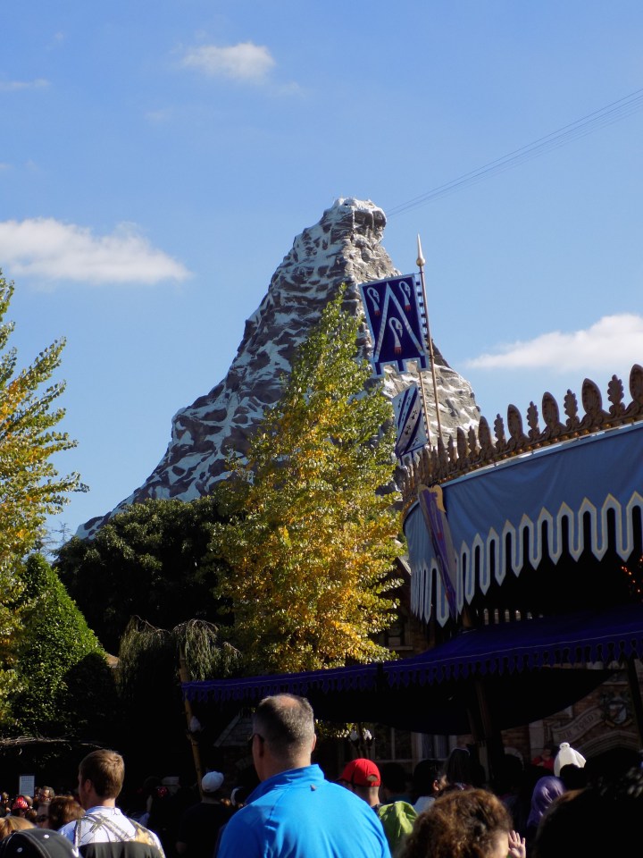 The newly refurbished Matterhorn with an all new Abominable Snowman inside