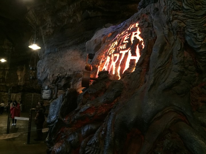 Journey to the Center of the Earth - a thrill ride inside Mount Prometheus at Tokyo DisneySea