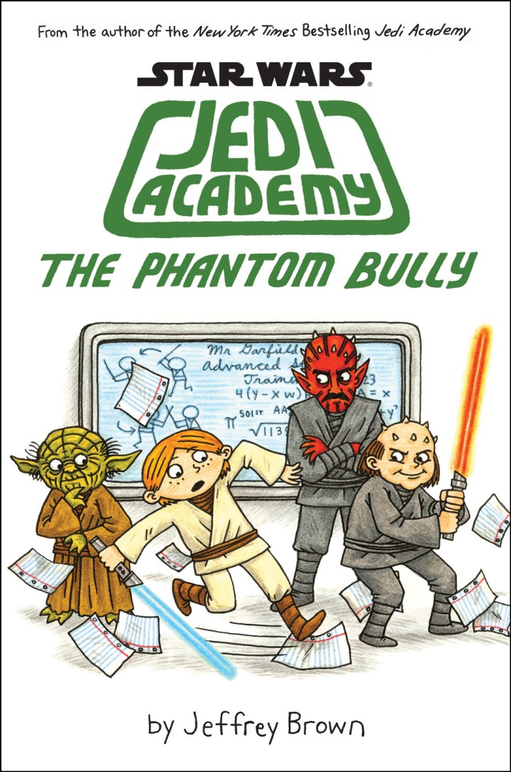 The cover of Jeffrey Brown's newest installment of Jedi Academy