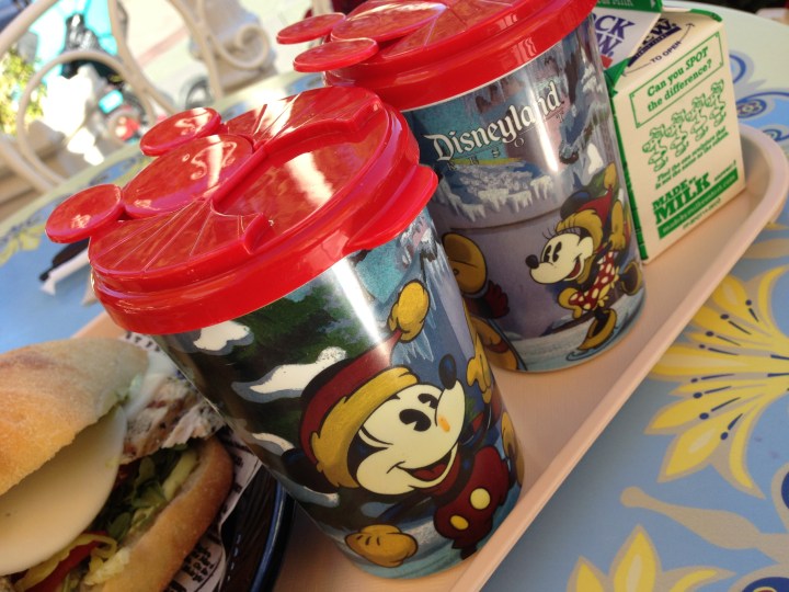 Always love the holidays at DIsneyland and these cups of hot tomato soup at Jolly Holiday were perfect last year