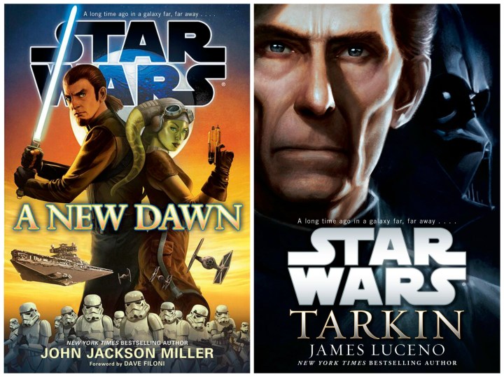 The Rise of the Empire is a collection of these two novels - A New Dawn and Tarkin