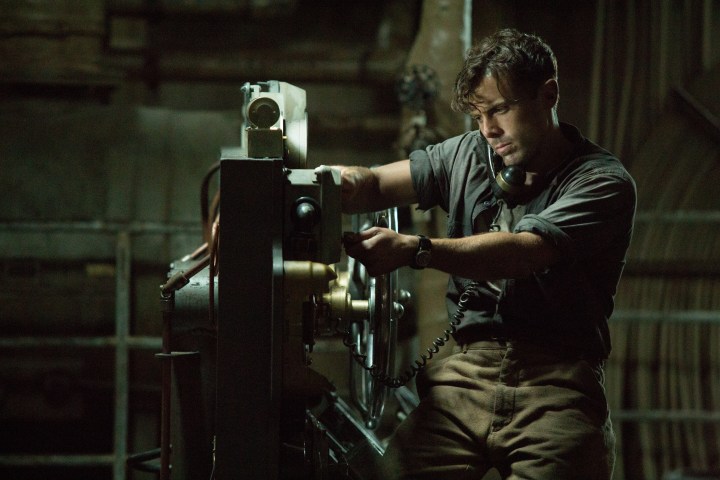Ray Sybert (Casey Affleck) and the crew of the SS Pendleton struggle to keep their ship from sinking in Disney's THE FINEST HOURS, the heroic action-thriller presented in Digital 3D(TM) and IMAX (c) 3D based on the extraordinary true story of the most daring rescue in the history of the Coast Guard.