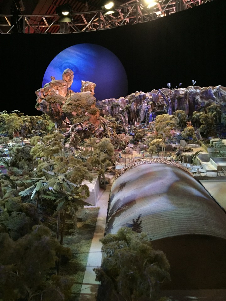 The view from Base Camp where food locations and souvenirs will be situated