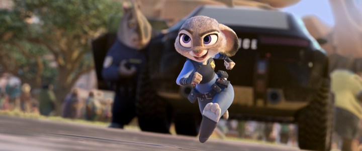 ZOOTOPIA – OFFICER HOPPS -- Judy Hopps (voice of Ginnifer Goodwin) believes anyone can be anything. Being the first bunny on a police force of big, tough animals isn't easy, but Hopps is determined to prove herself. Walt Disney Animation Studios' "Zootopia" opens in U.S. theaters on March 4, 2016. ©2015 Disney. All Rights Reserved.