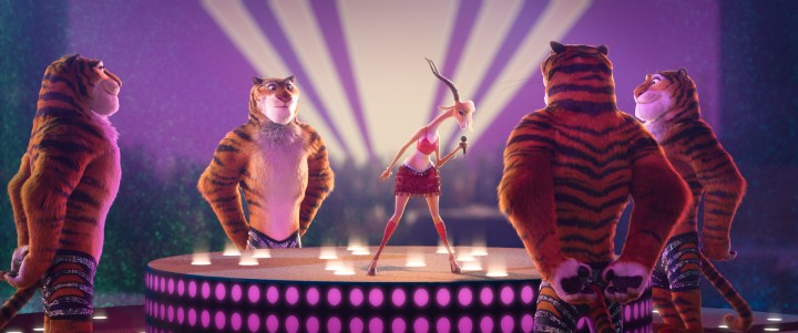 SUPERSTAR — Revered worldwide by herds of fans, Zootopia's biggest pop star Gazelle is a socially conscious celebrity with equal parts talent and heart. Shakira lends her Grammy®-winning voice to the phenom. ©2016 Disney. All Rights Reserved.