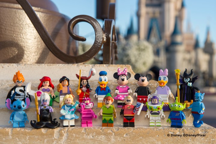 LEGO's lineup of Disney minifigures coming out May 1st