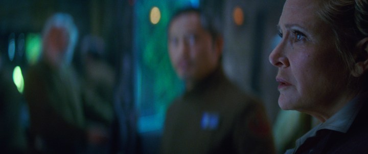 Star Wars: The Force Awakens..Leia (Carrie Fisher) Ph: Film Frame Copyright 2014 Lucasfilm Ltd. and TM. All Right Reserved.