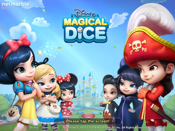 Disney Magical Dice is full of cute characters like these