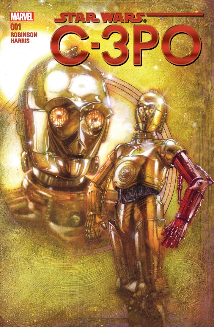 The cover artwork for C-3PO