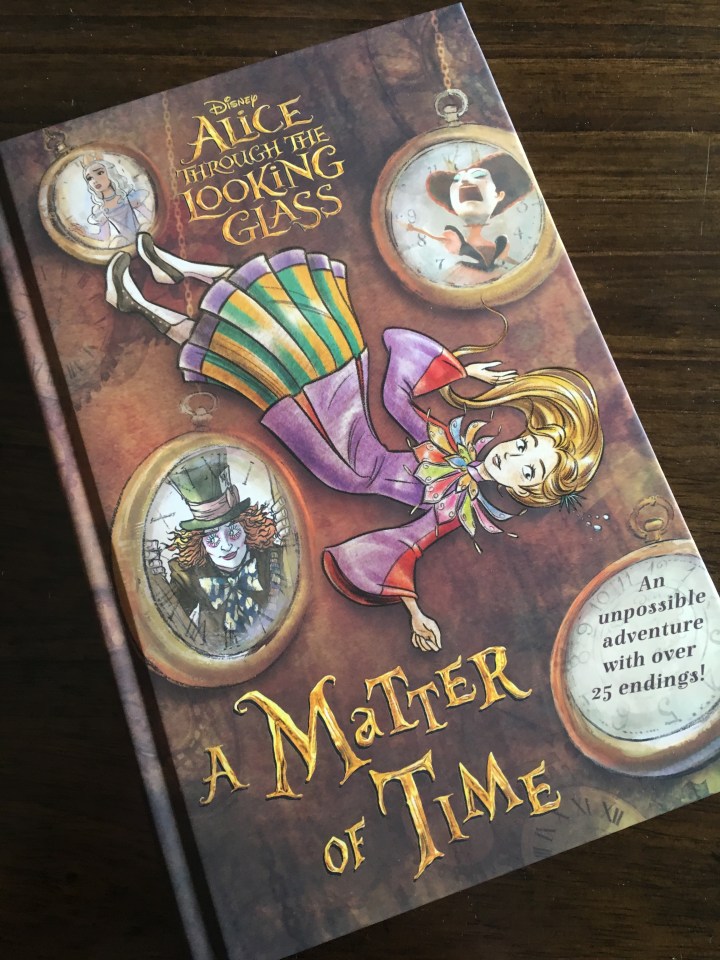 Alice Through the Looking Glass: A Matter of Time is a fun and whimsical book similar to the classic "Choose Your Own Adventure" series
