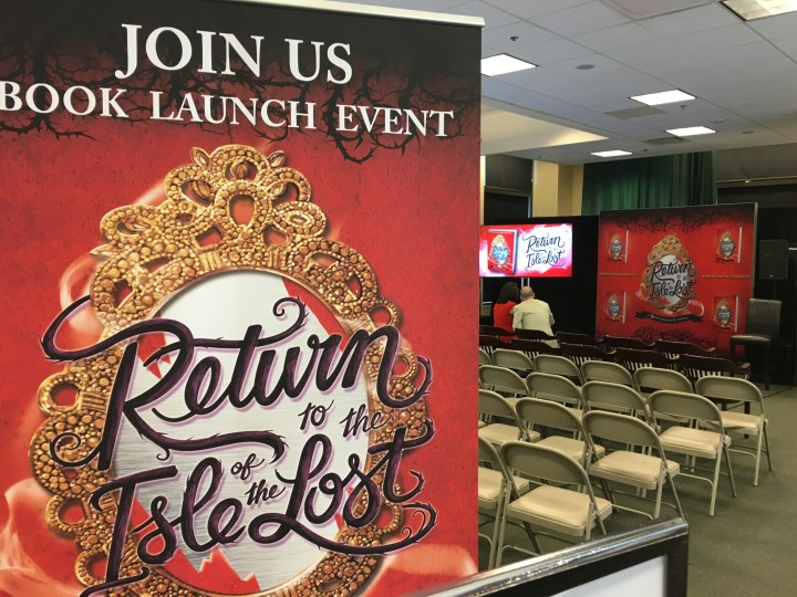 Getting ready to premiere the new book in the Descendants series - Return to the Isle of the Lost