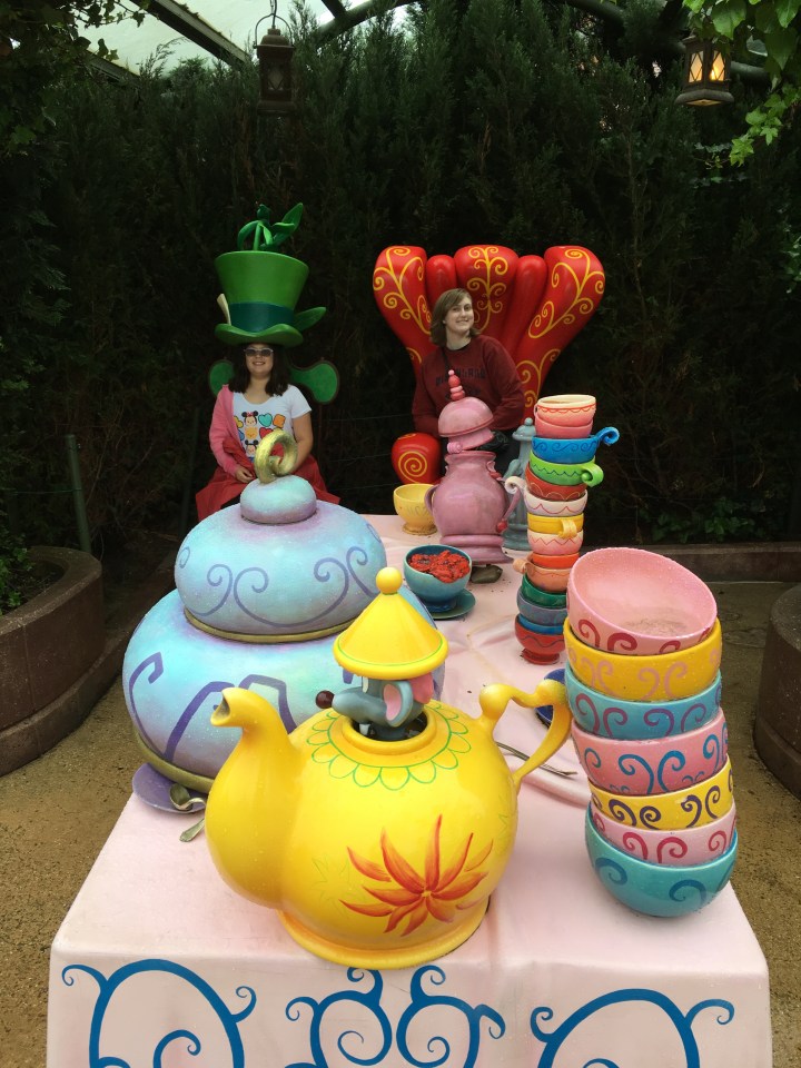 Fun photo ops like this are located all around the park, but character photo ops generally have very long lines