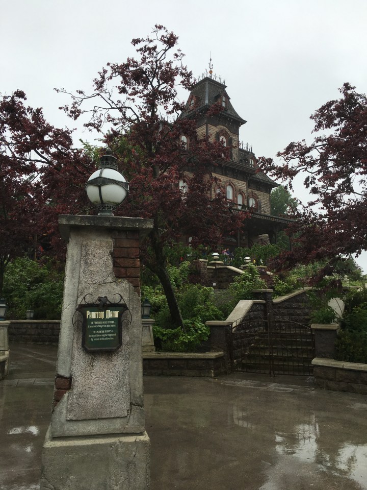 Phantom Manor is an unique and well-themed attraction different than any other Haunted Mansion