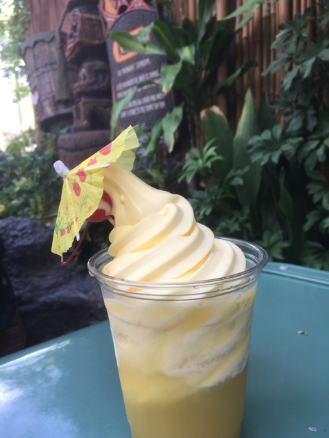 Best non-dairy frozen treat - hands down the Dole Whip Float