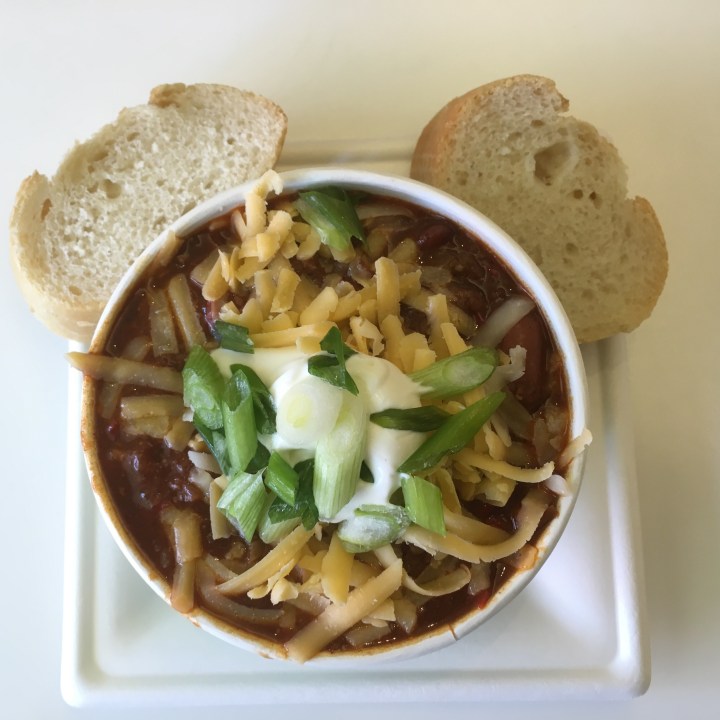Walt's Chili served in honor of the man and the mouse at The Museum Cafe in WDFM