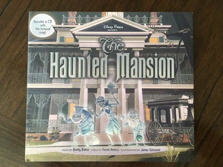 The cover to The Haunted Mansion picture book